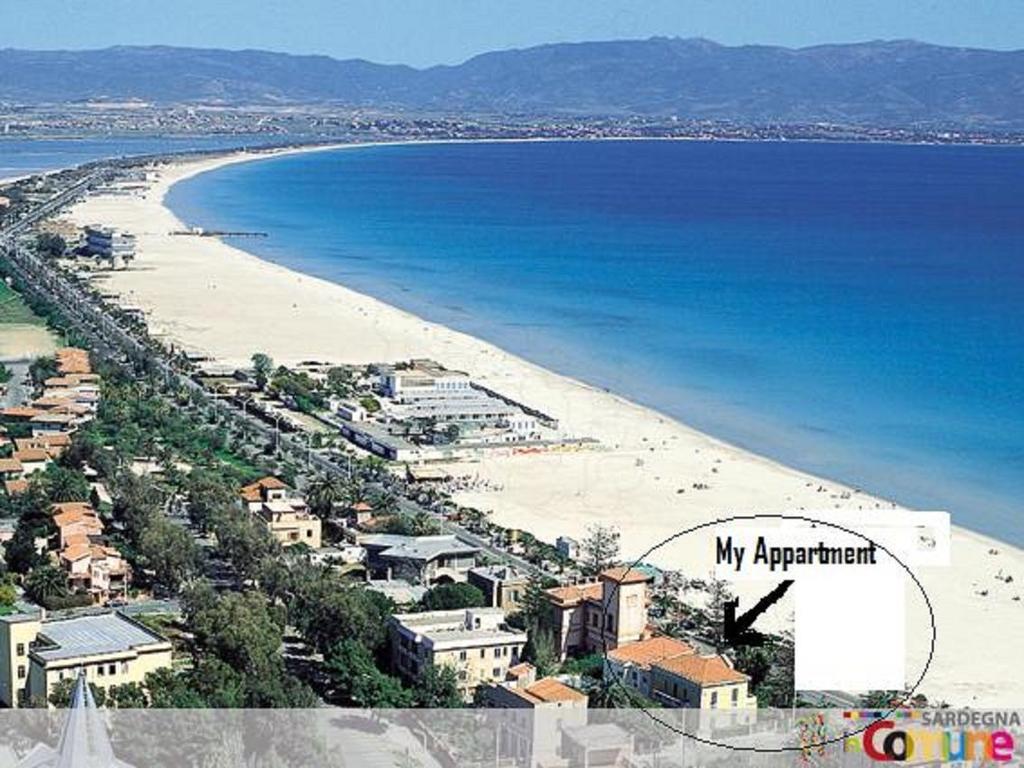 ### Appartamenti Sulla Spiaggia Al Poetto ### Каляри Екстериор снимка